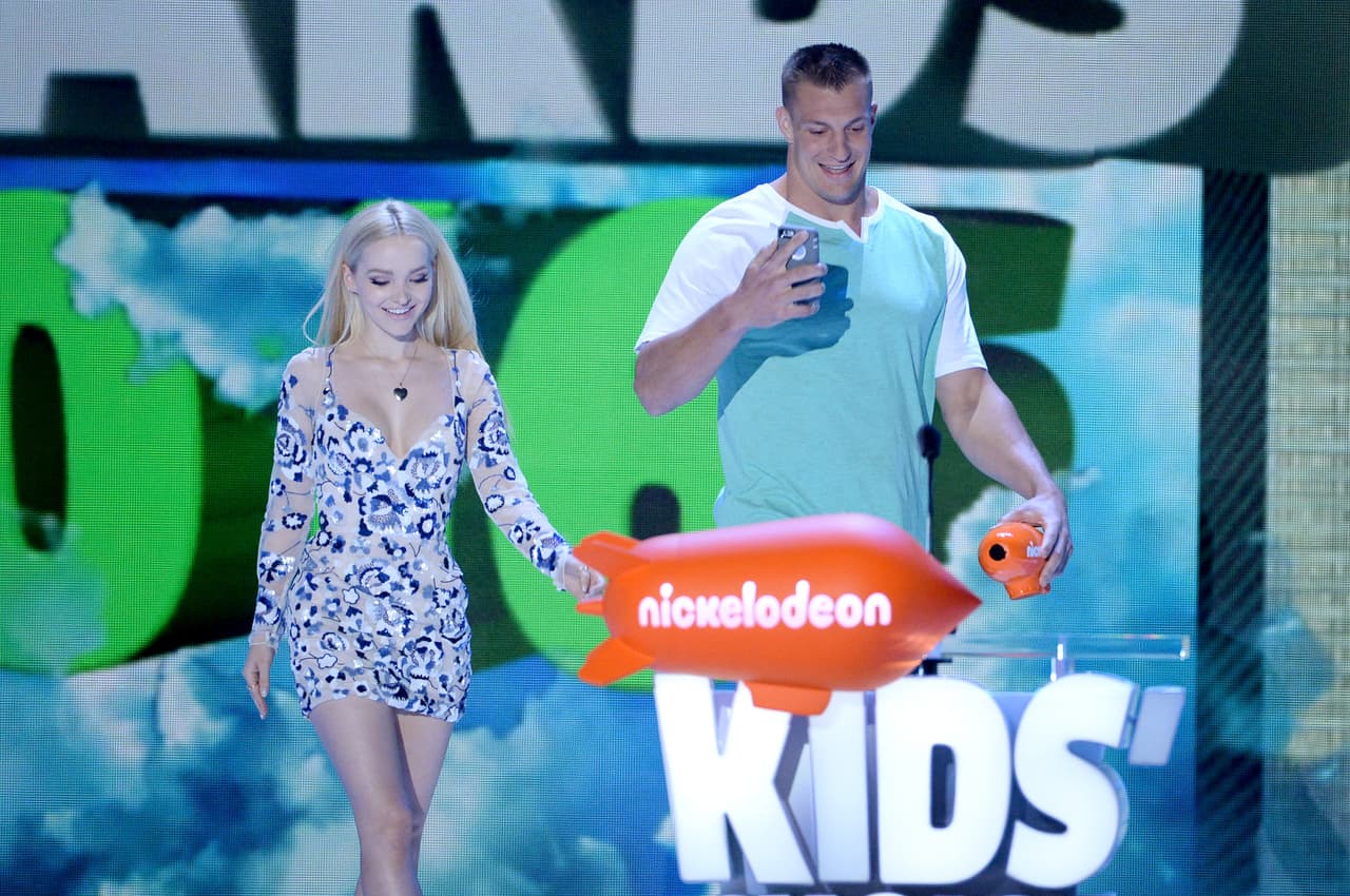 A pesar de su personalidad, Gronkowski aún es una figura pública que incluso tiene reconocimiento en el público infantil.