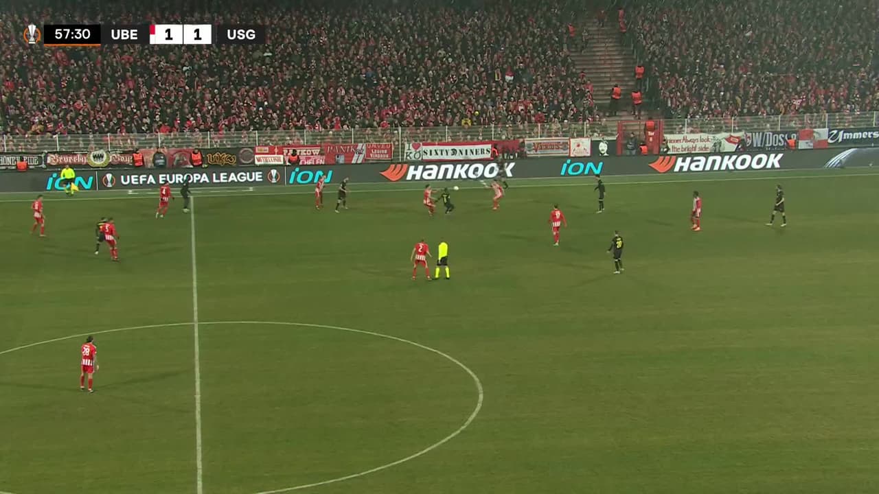 ¡Gol del Union Saint-Gilloise! Vertessen puso el 1-2 ante el Unión Berlín