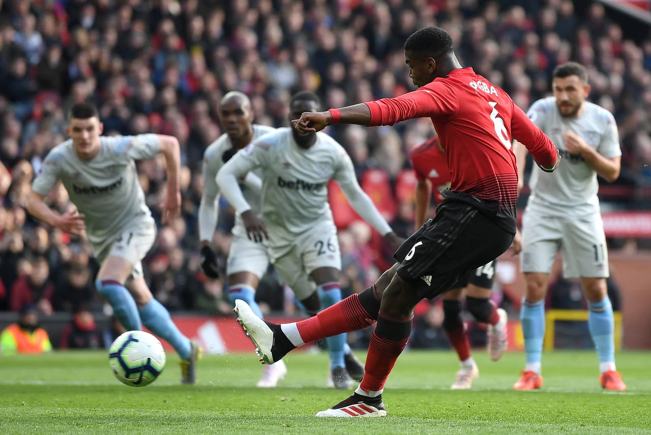 Quien sí pudo hacerlo fue Paul Pogba al minuto 16 desde el punto penal en favor de los locales.
