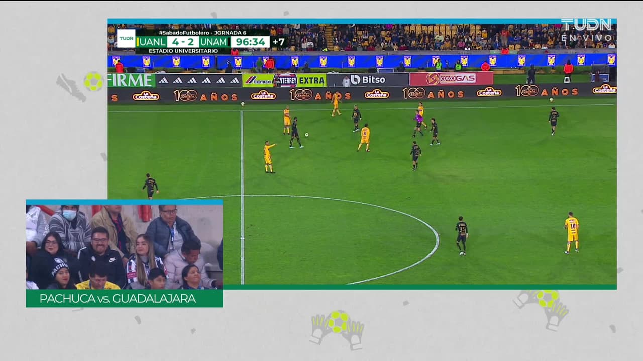 Arranca el partido y la pelota está en juego.