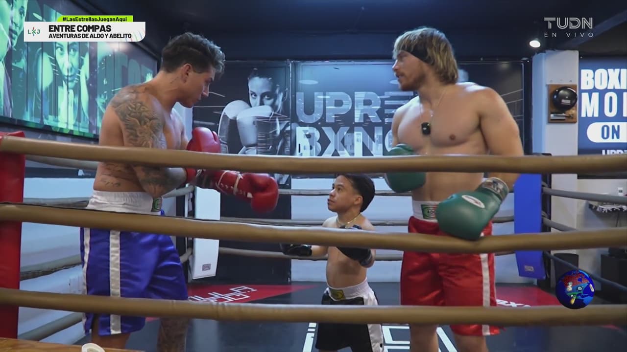 Entre compas: Abelito y Aldo se ponen los guantes