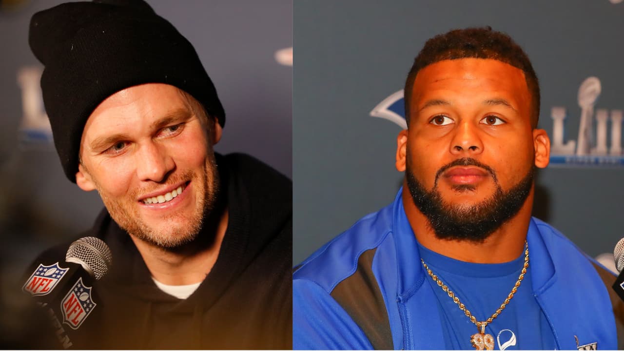 Brady sobre Aaron Donald: "Es uno de los mejores que ha jugado este deporte"