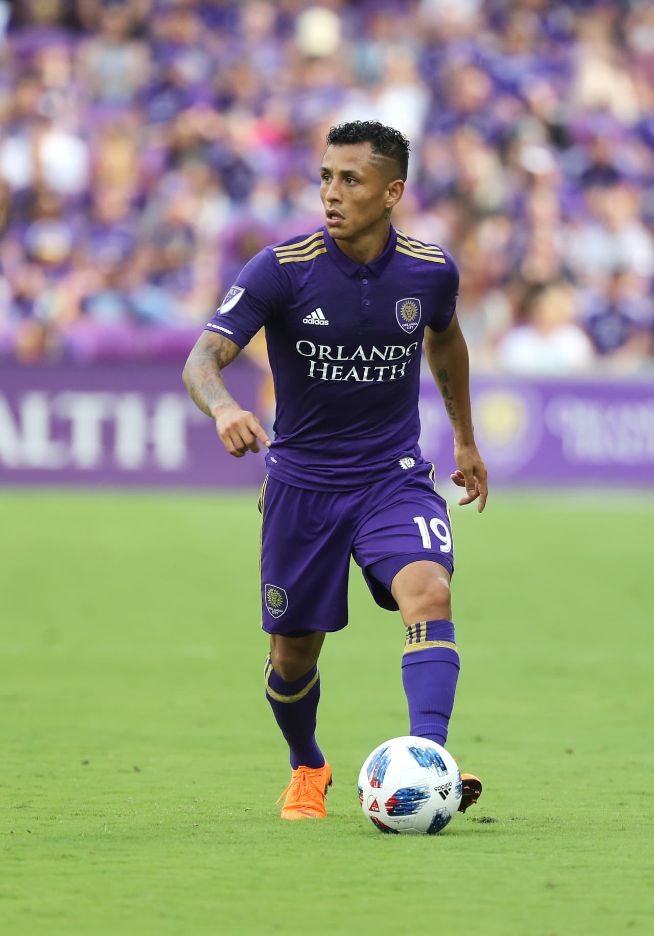 Con una asistencia y un gol, el peruano Yoshimar Yotún fue un factor importante en el 3-1 de Orlando City ante Real Salt Lake. (USA Today Images)