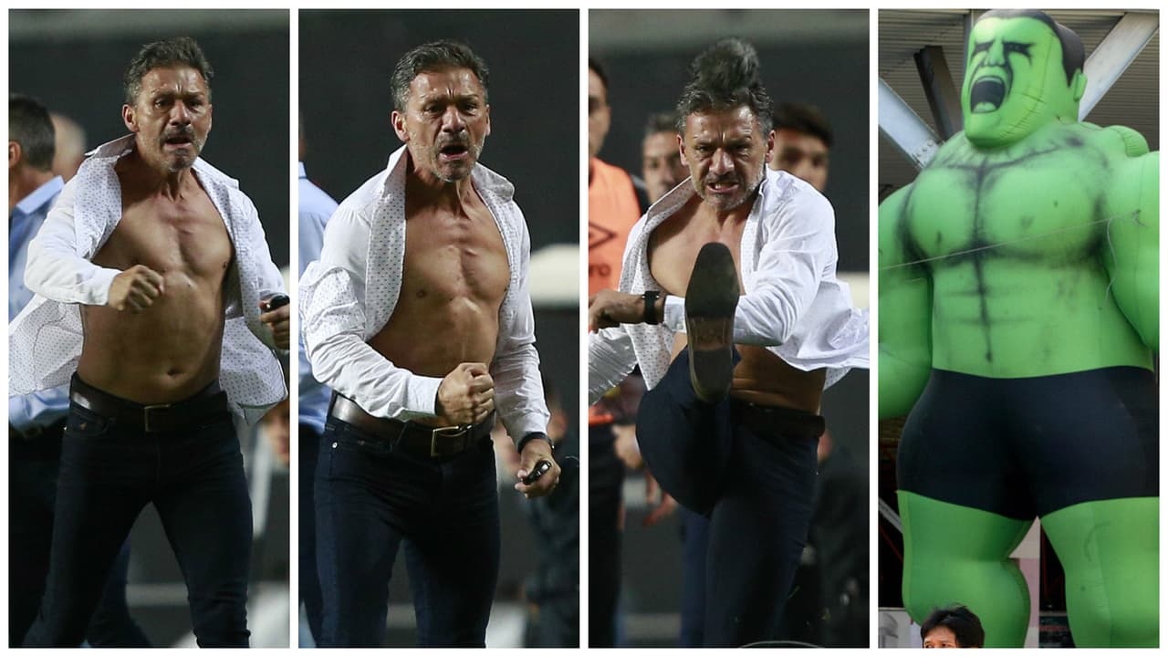 Las imágenes de Vivas transformándose en 'Hulk' ya le dieron la vuelta al mundo.