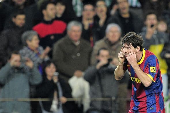 Y llegó el segundo tanto de 'La Pulga' y su equipo.