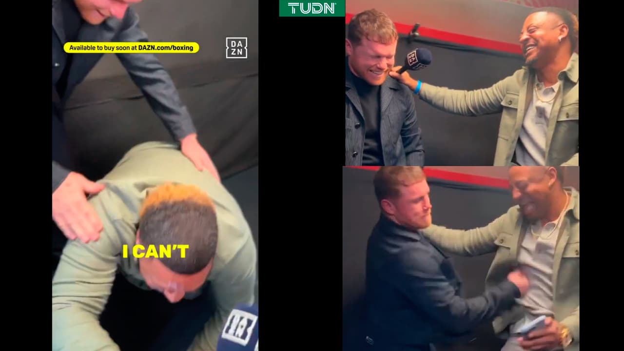 La dinámica que obligó a Canelo a golpear a reportero