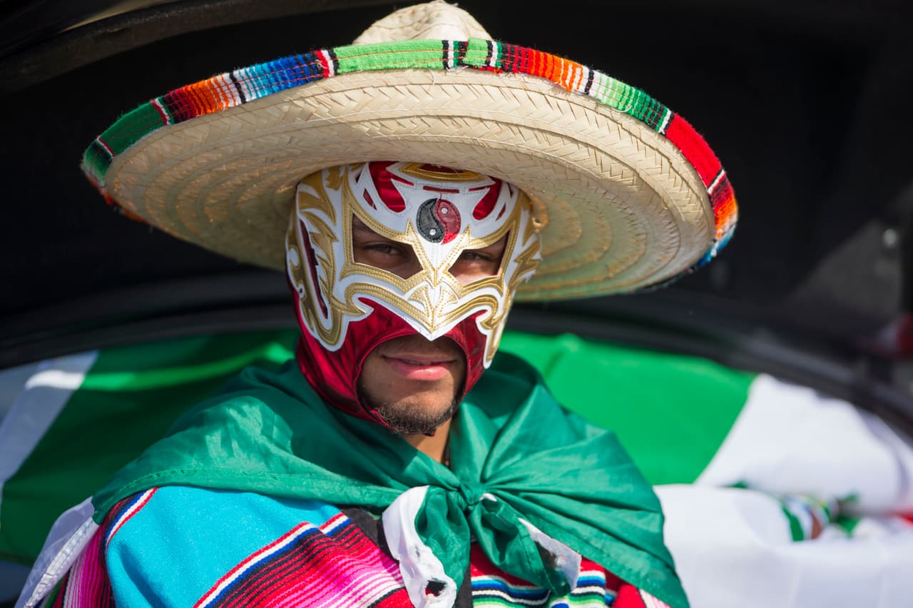 Action photo during the Mexico vs. Iceland Friendly match, corresponding to the FIFA Date, at Levis Stadium. Foto de accion durante el partido Amistoso de Preparacion Mexico vs Islandia, correspondiente a la Fecha FIFA, en el Levis Stadium, en la foto: Fans 23/03/18/Mexsport/Cristian de Marchena.