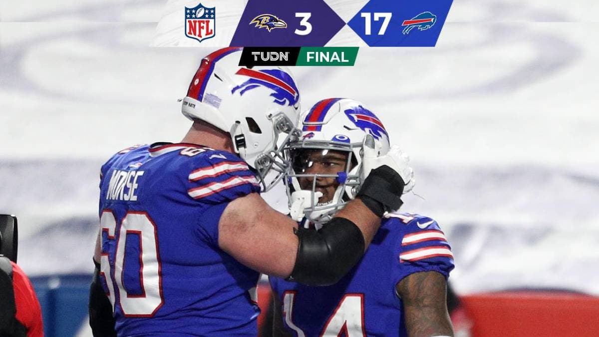 Bills cortan las alas a Ravens y se instalan en la Final de la AFC