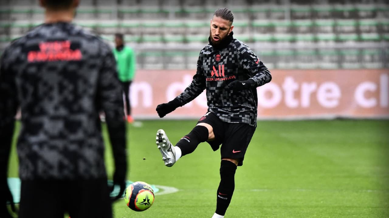 Sergio Ramos baja otra vez con el París Saint Germain