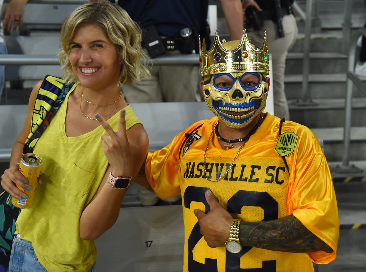Luces y sombras en el GEODIS Park de Nashville SC.
<br>
