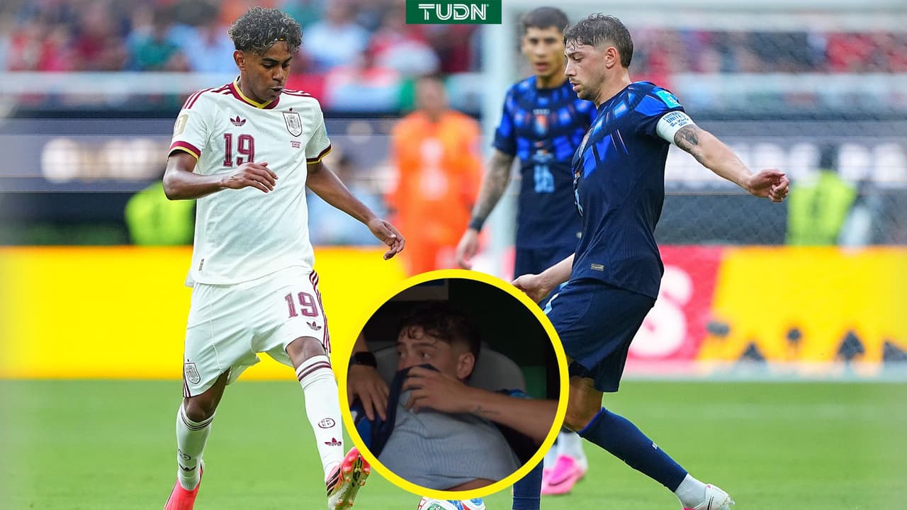 Valverde hace berrinche al ser sustituido con Uruguay contra España