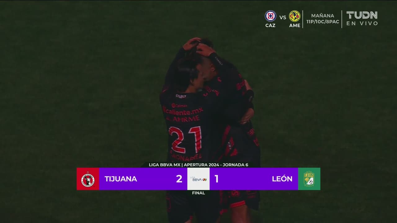 Resumen | Con histórico gol de Gilberto Mora, Tijuana doblega al León