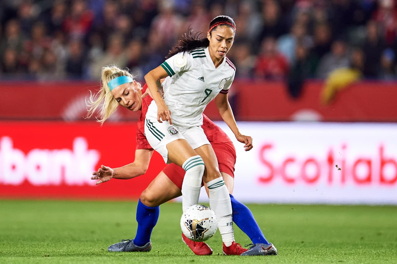 Con goles de Christen Press, Rose Lavelle y doblete de Samantha Mewis, Estados Unidos golea y elimina a México.
