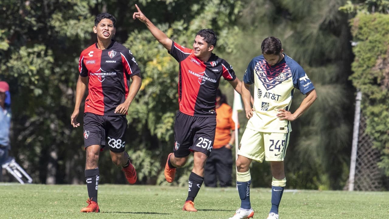 Atlas golea al América y se perfila hacia la Final del Sub 18