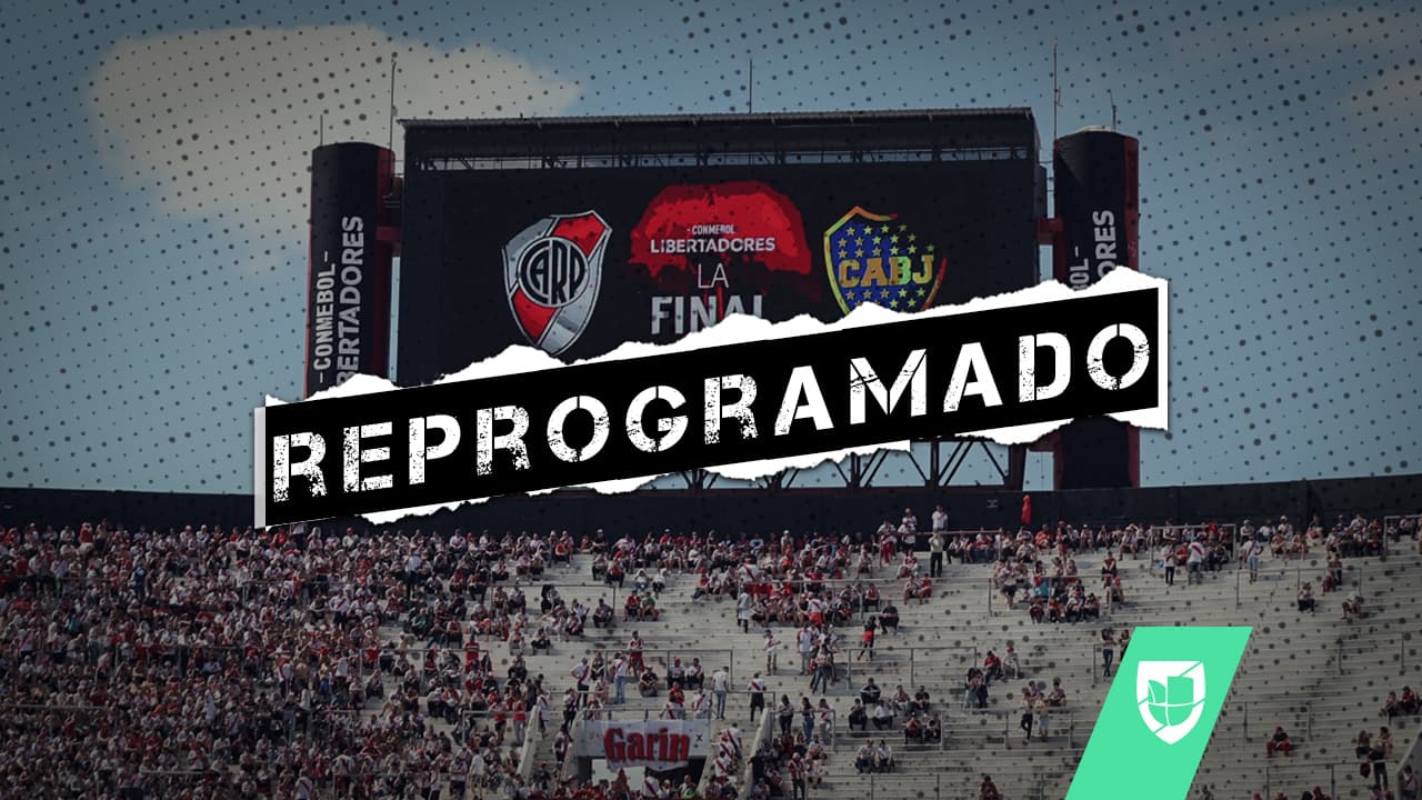 Conmebol reprograma la final de la Copa Libertadores entre River Plate y Boca Juniors