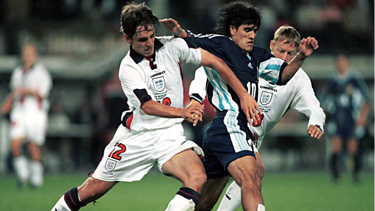 Argentina vs Inglaterra 1998: La expulsión de Beckham y la tanda de penaltis