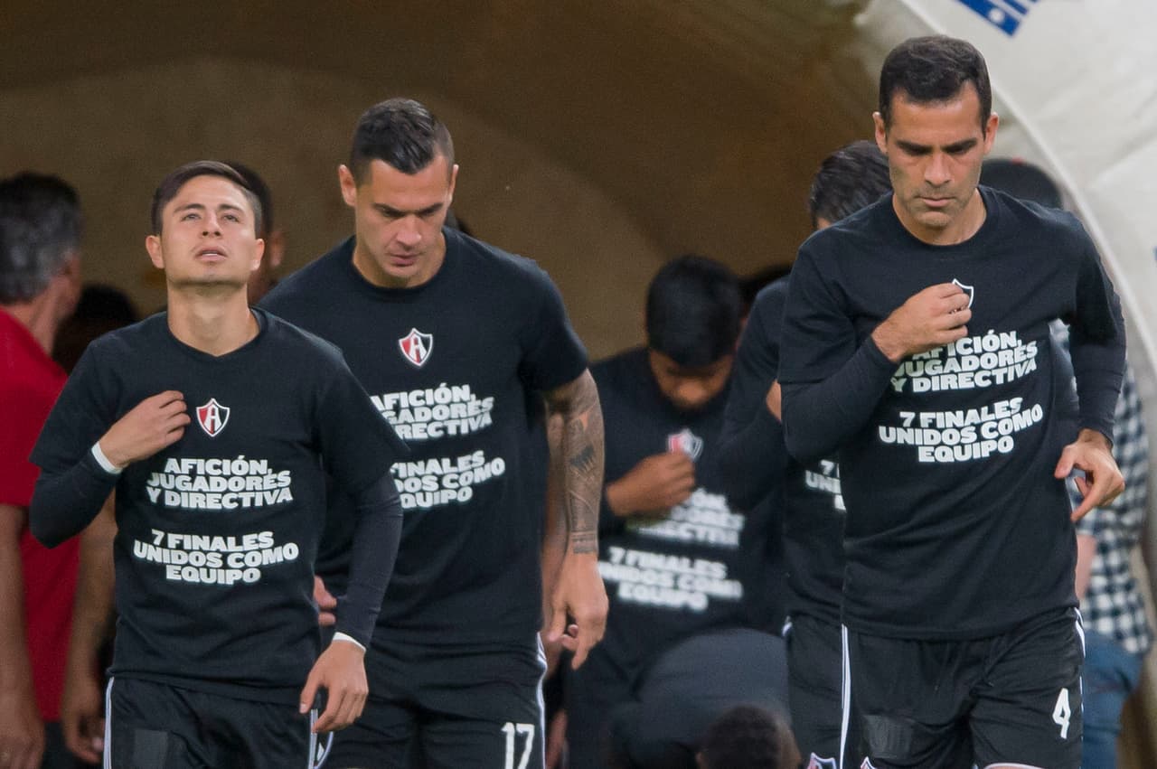 La curiosa playera con la que Atlas salió previo a su choque con los Camoteros