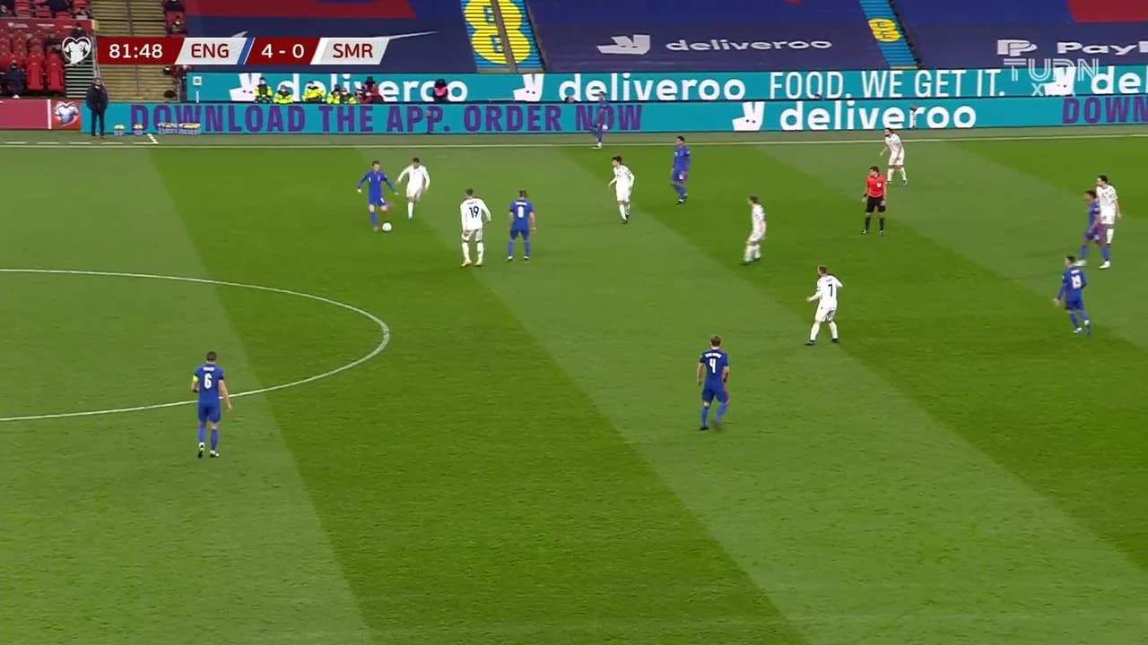 ¡Manita de Inglaterra contra San Marino!