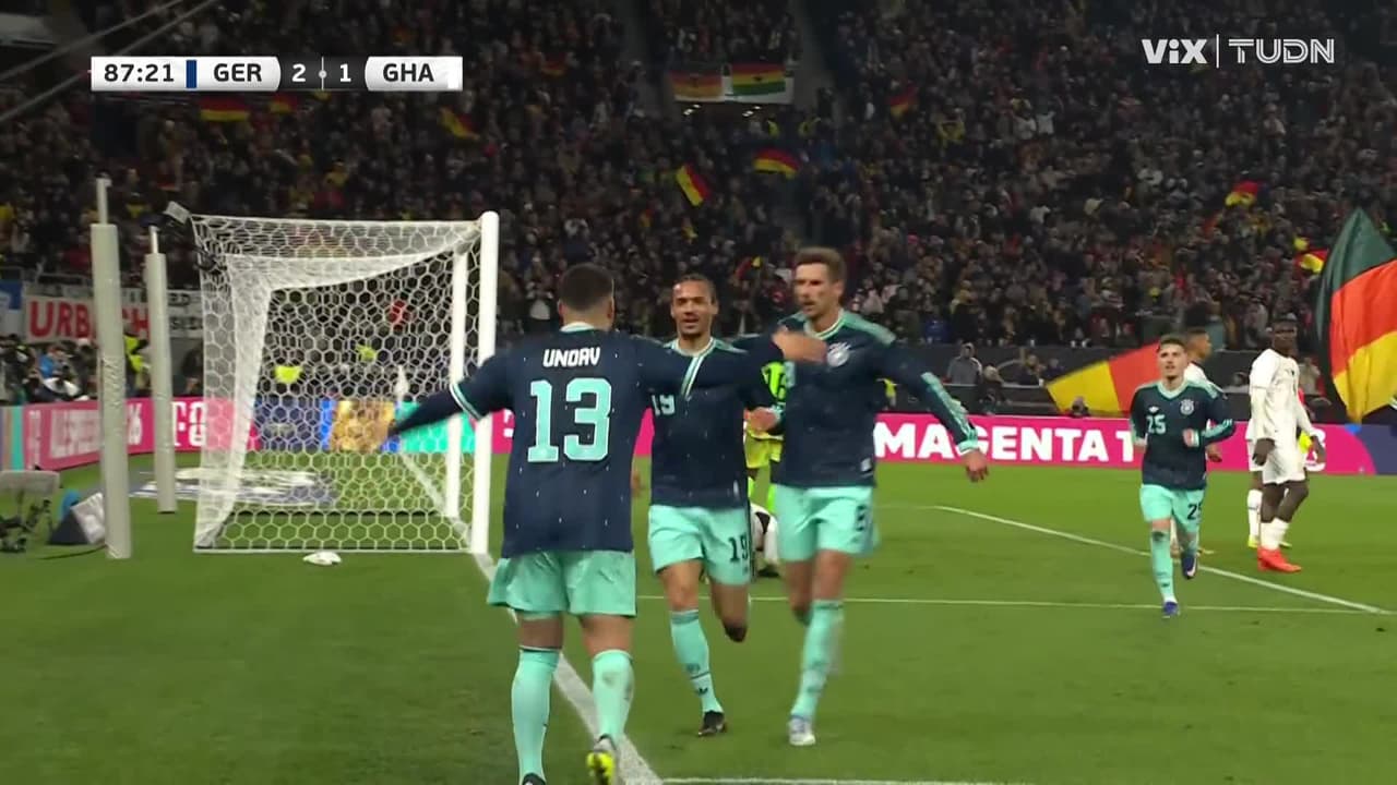 ¡Recién ingresado! Undav hace el segundo para Alemania y ojo a la ovación de la afición