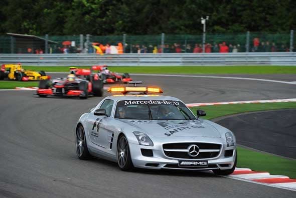 El nuevo SLS es un excelente Safety Car.
