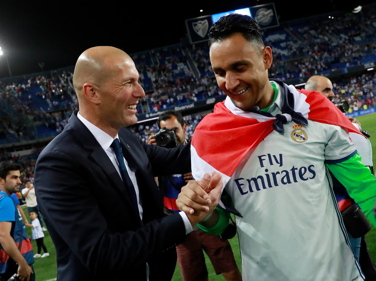 Zidane: “Cuento con Keylor Navas, es un gran profesional”