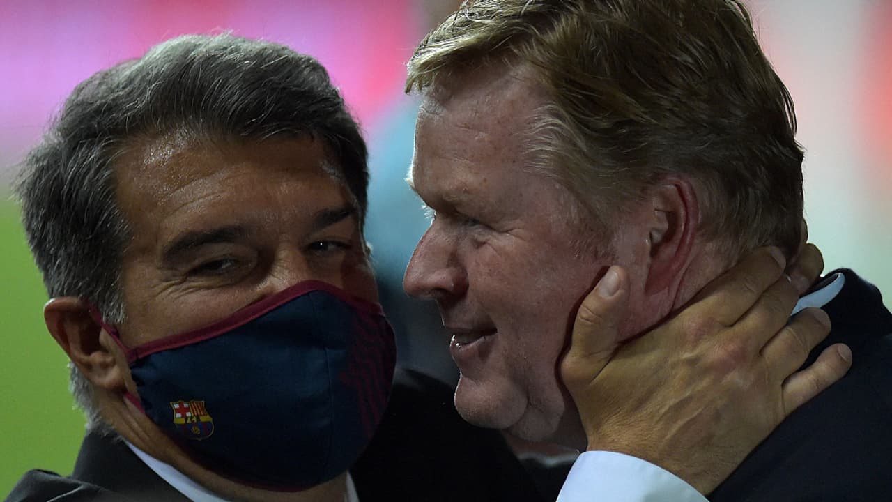 Joan Laporta ratifica a Ronald Koeman como técnico del Barcelona