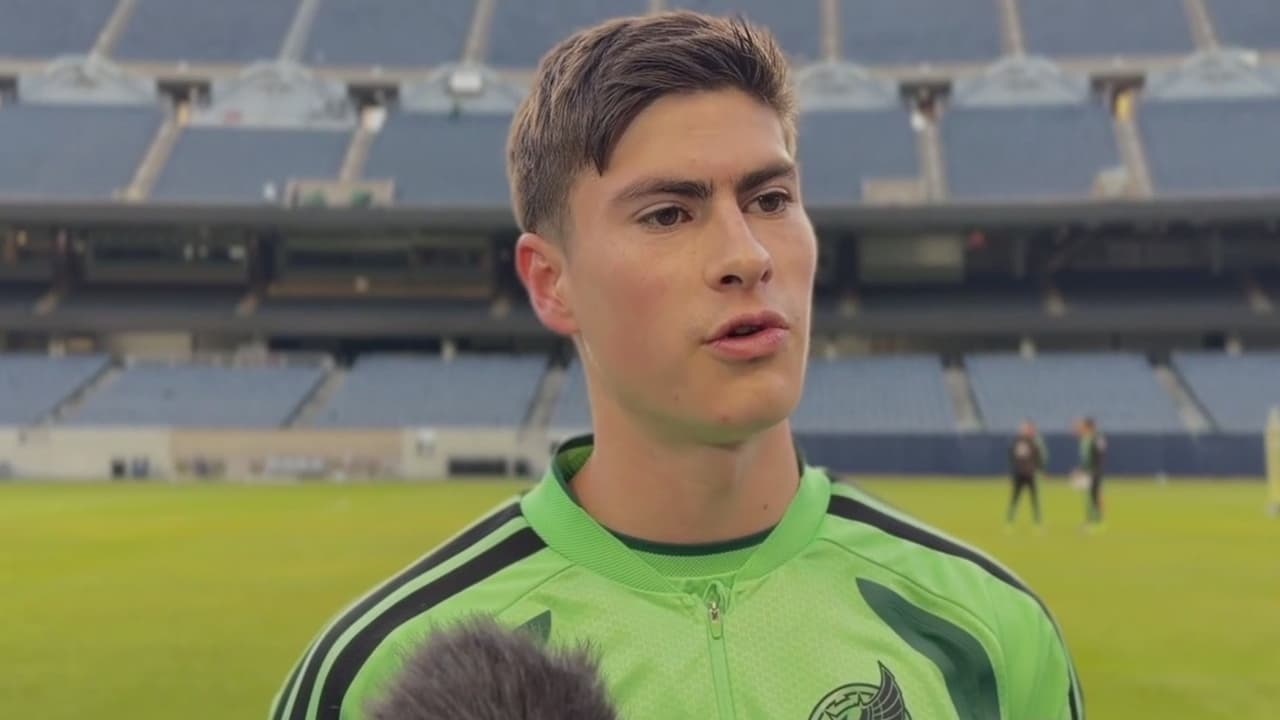 “Lo que depende de mí, es crecer como jugador”: Armando González previo al partido México vs Bélgica