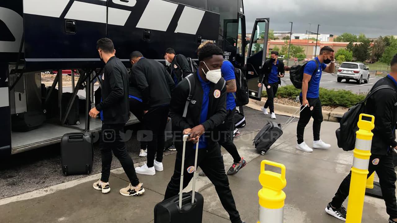 Costa Rica llega a Denver, sede del duelo ante México