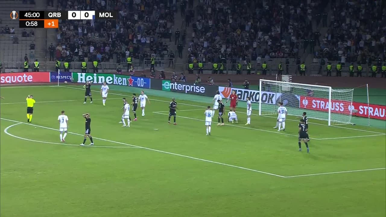 ¡TIRO ATAJADO! disparo por Marko Jankovic.