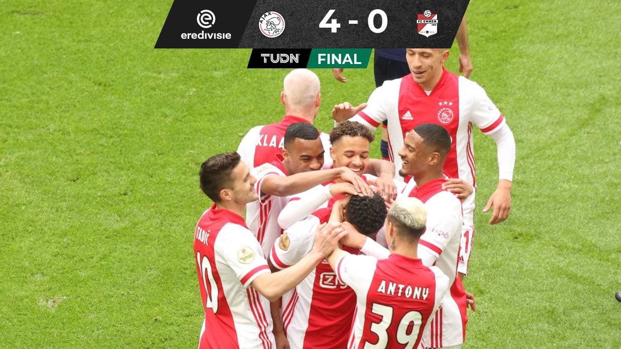 ¡Edson Álvarez es campeón con el Ajax!