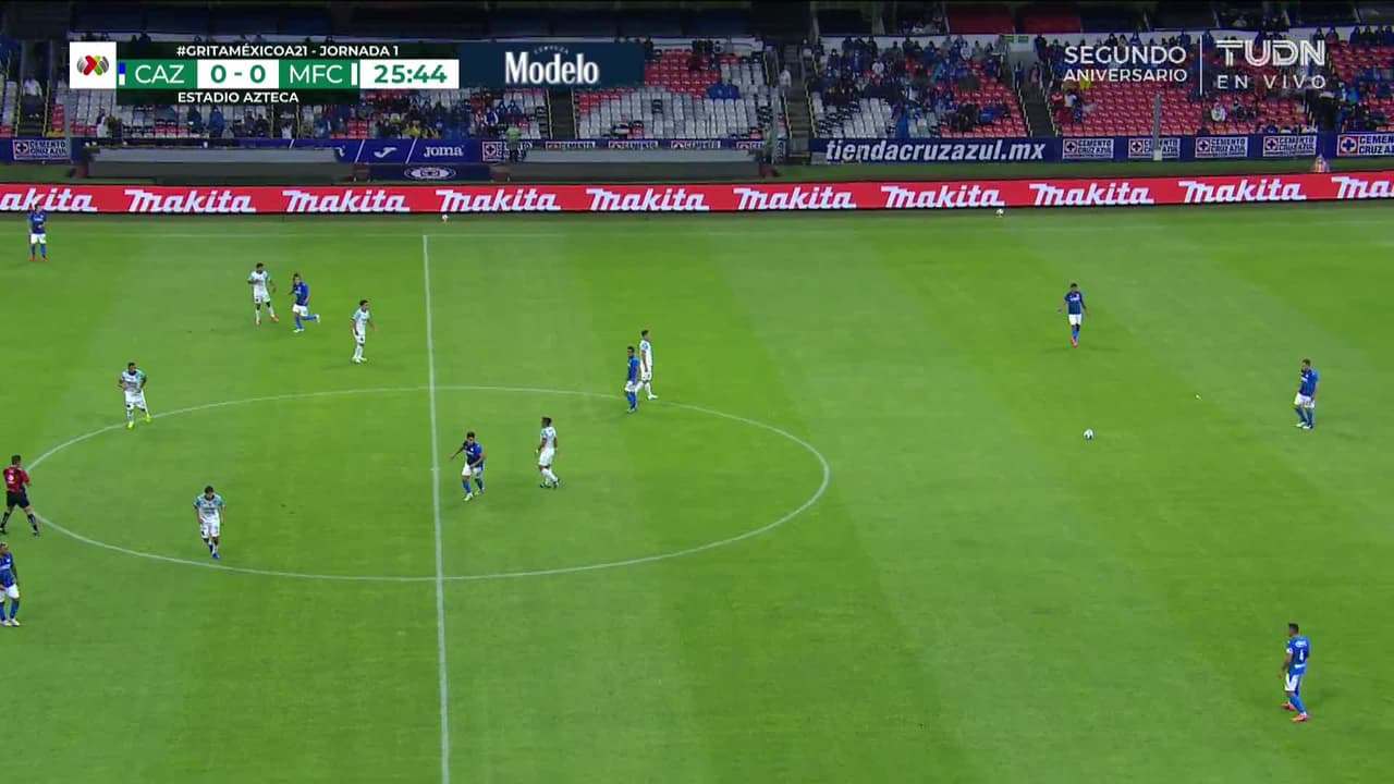 ¡TIRO ATAJADO! disparo por Brian Rubio.