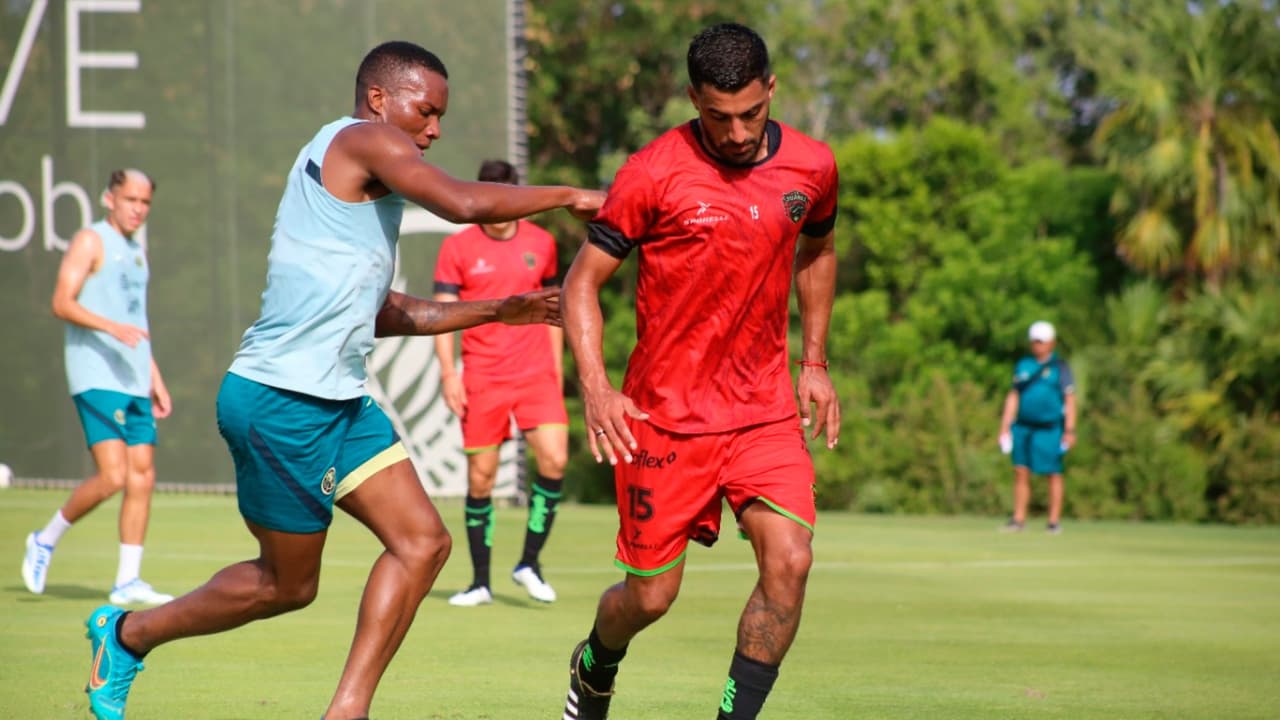 Juan Otero salva derrota de América en juego de pretemporada ante Juárez