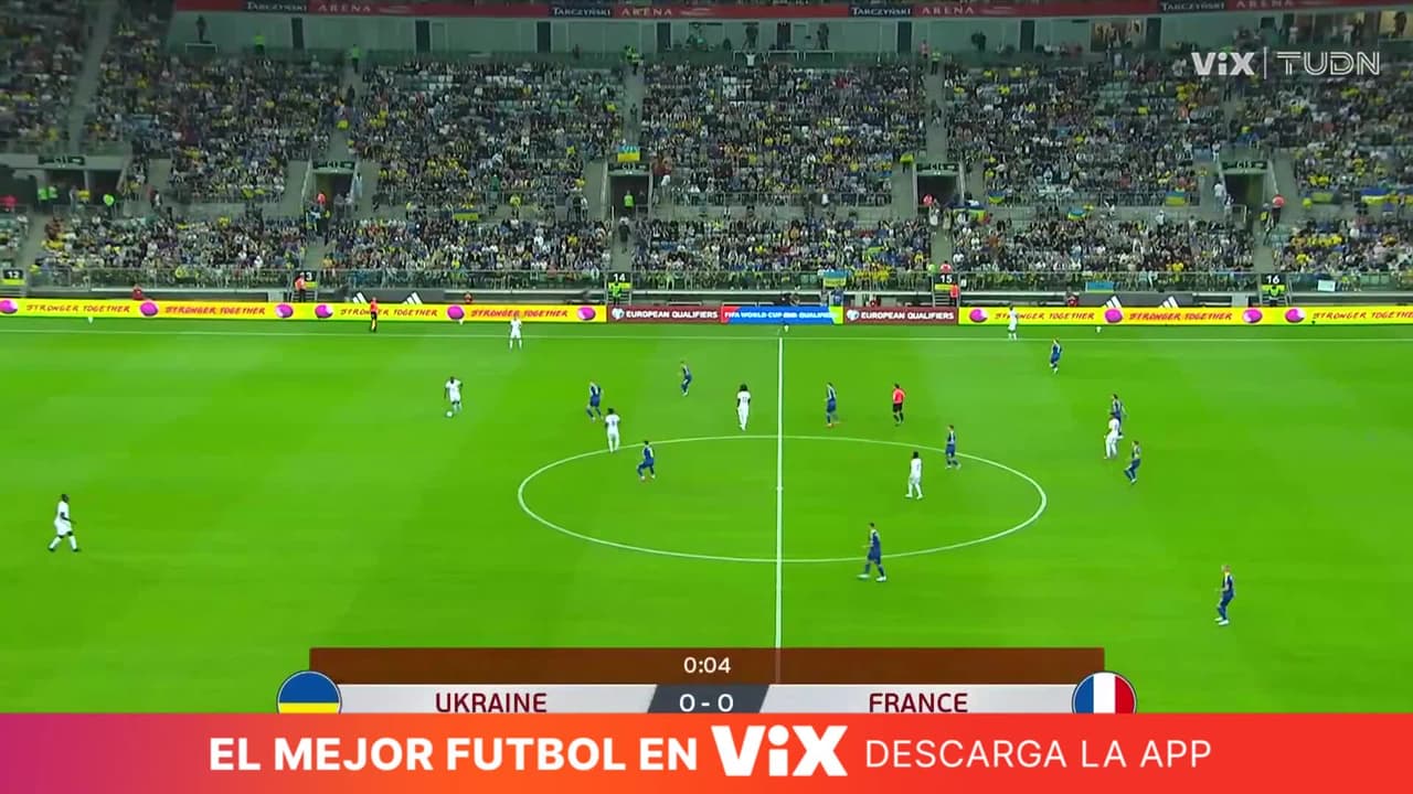 Horario y dónde ver el Ucrania vs. Francia rumbo al Mundial 2026