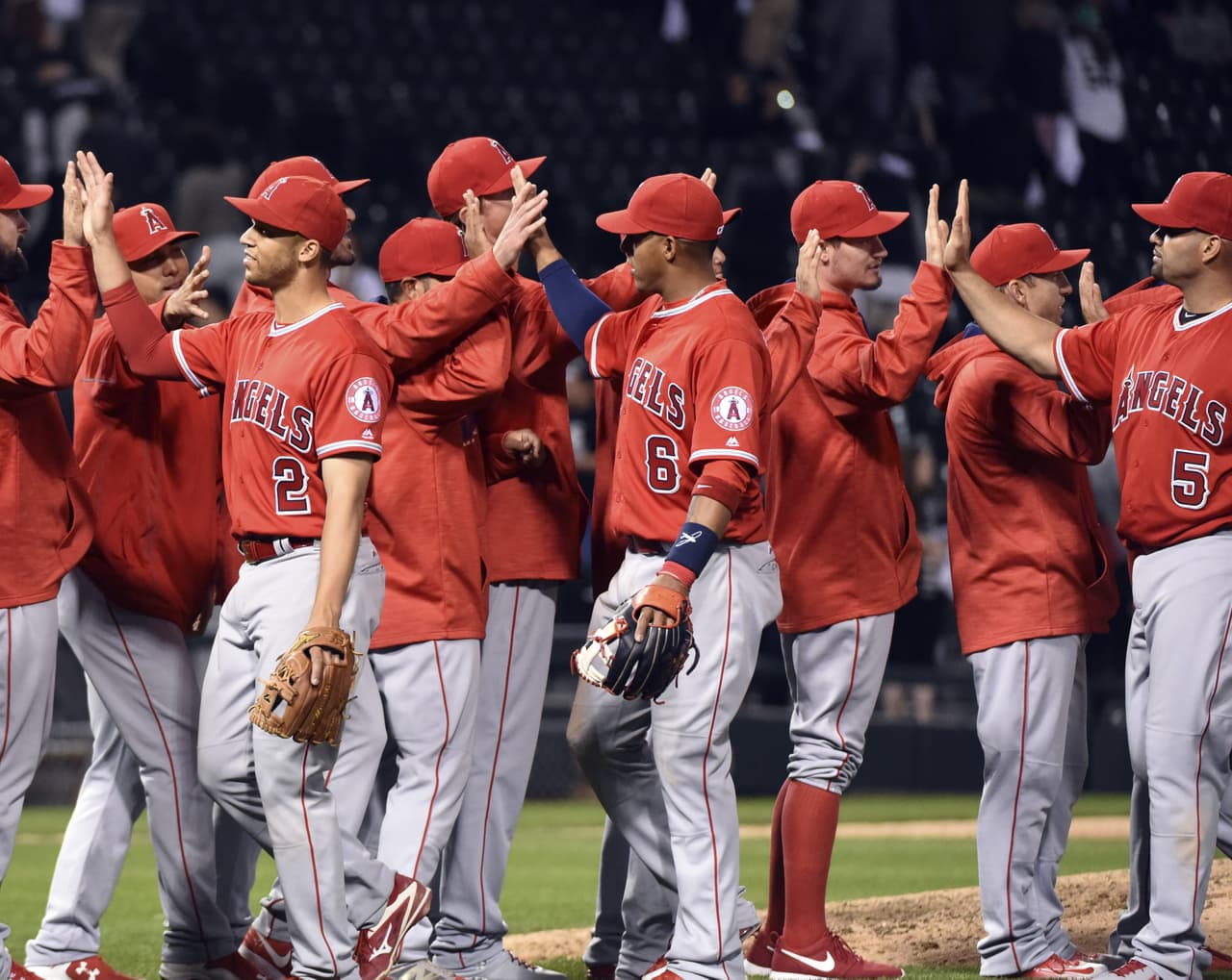 Los Ángeles derrotaron 7-0 a Chicago