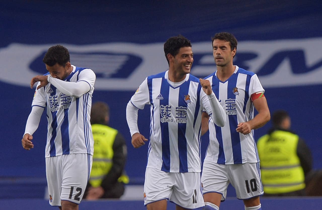 El atacante seguirá jugando en la Real Sociedad de la primera división española hasta enero de 2018. (Reuters)