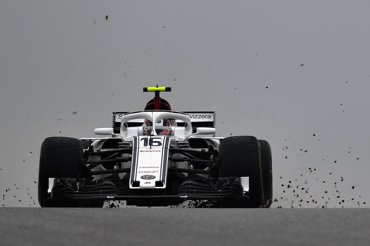 La sesión tuvo una bandera roja producto de un trompo del francés Charles Leclerc de Williams.