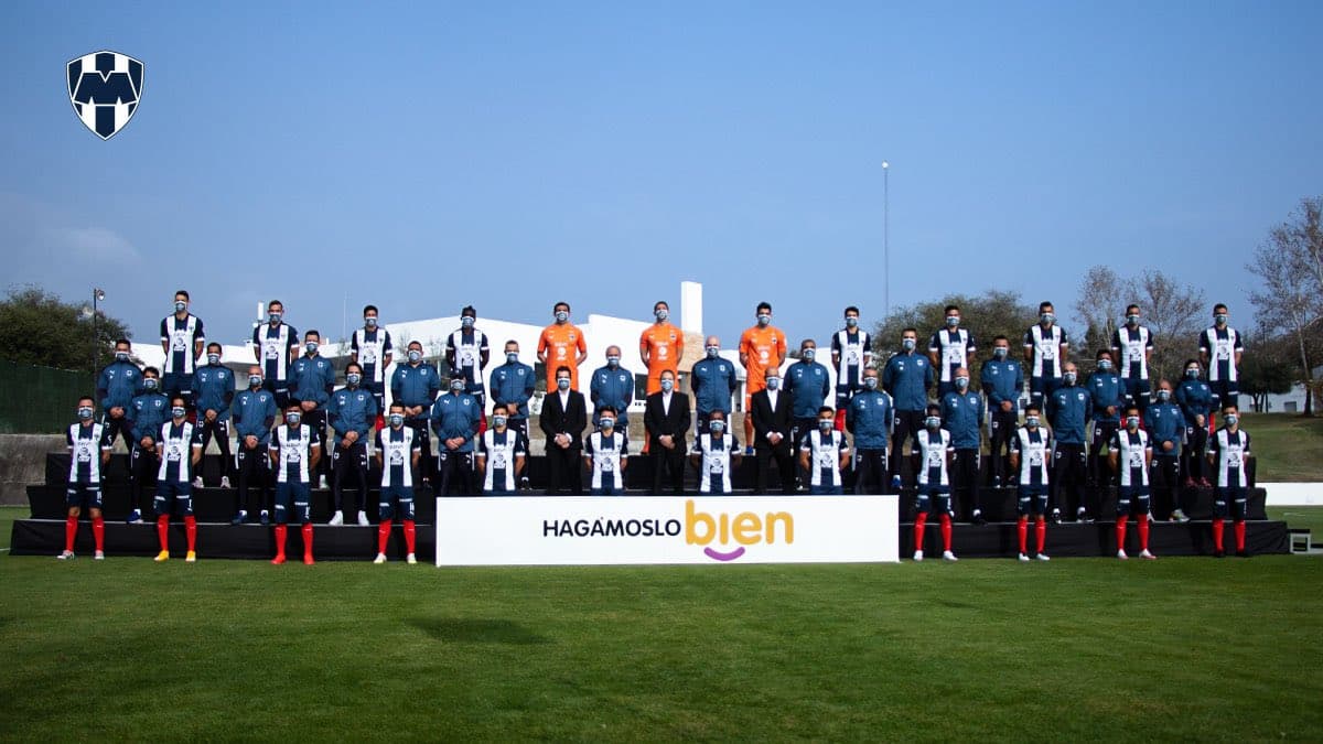 La foto oficial de Monterrey para el Guard1anes 2021 BBVA MX