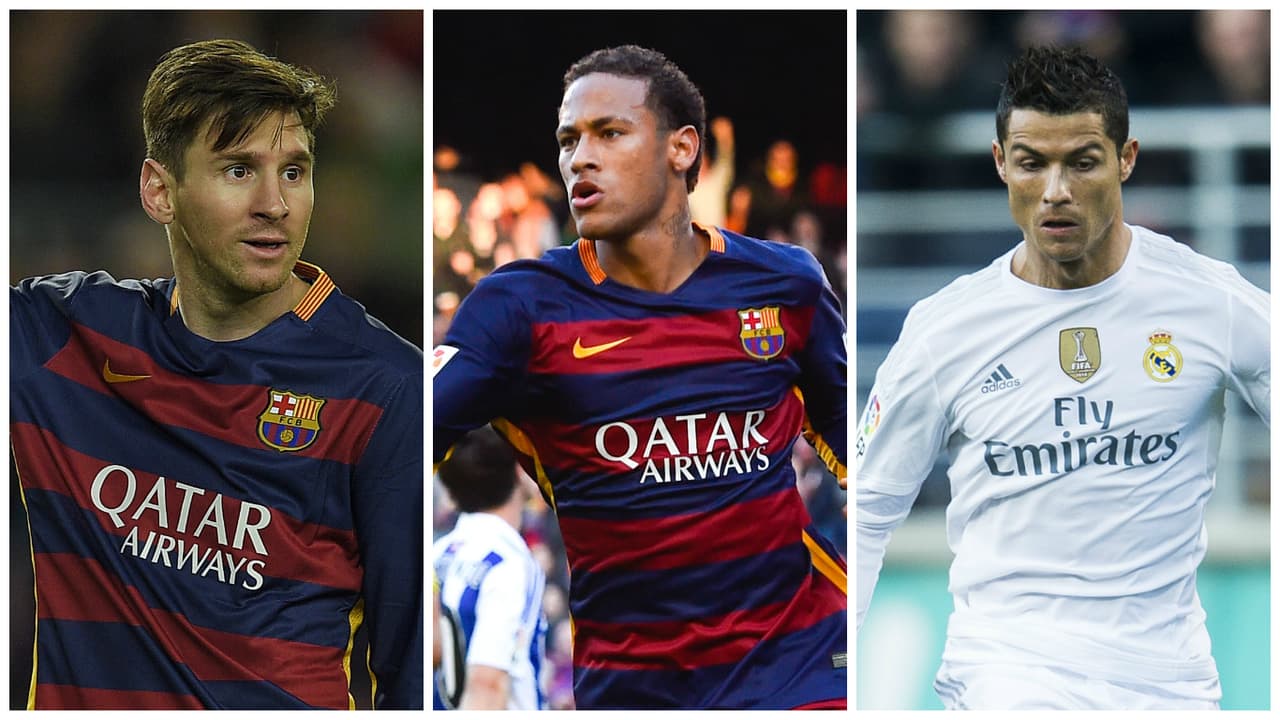 Messi, Neymar y Cristiano son los finalistas para el Balón de Oro