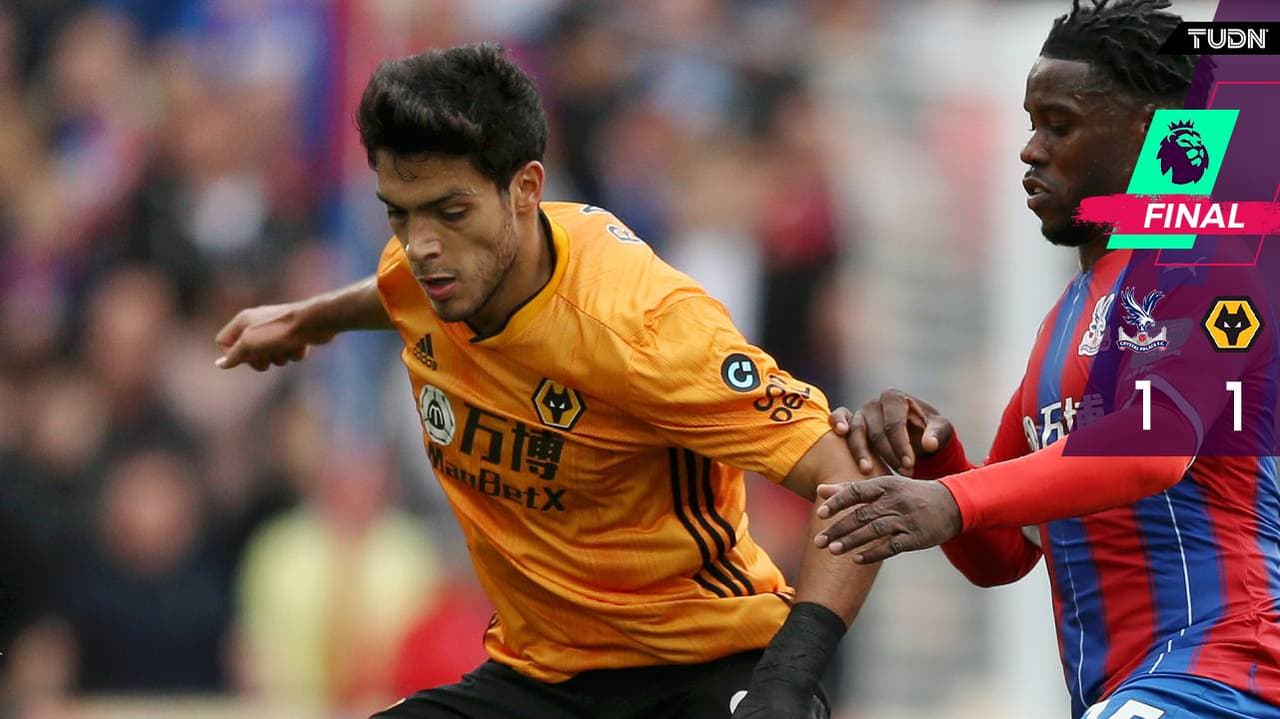 Wolves de Jiménez rescata punto de infarto ante Crystal Palace 