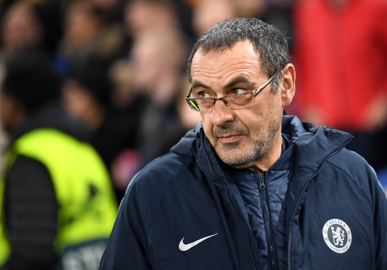 Maurizio Sarri, técnico de Chelsea, vivió con intensidad el duelo de ida de Octavos de Final contra Dinamo Kiev en la Europa League, que luce como su salvación en una temporada difícil para su equipo.