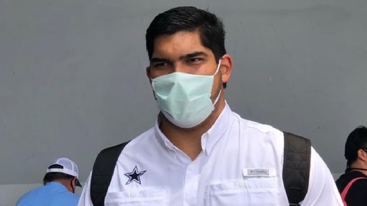 Isaac Alarcón viajó a Texas para incorporarse con los Cowboys