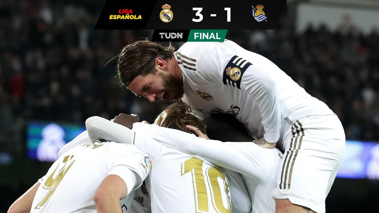 Rodrygo, Vinicius, Lucas, Bale. En ese orden