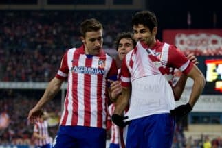 Diego Costa celebra el gol contra Espnayol.