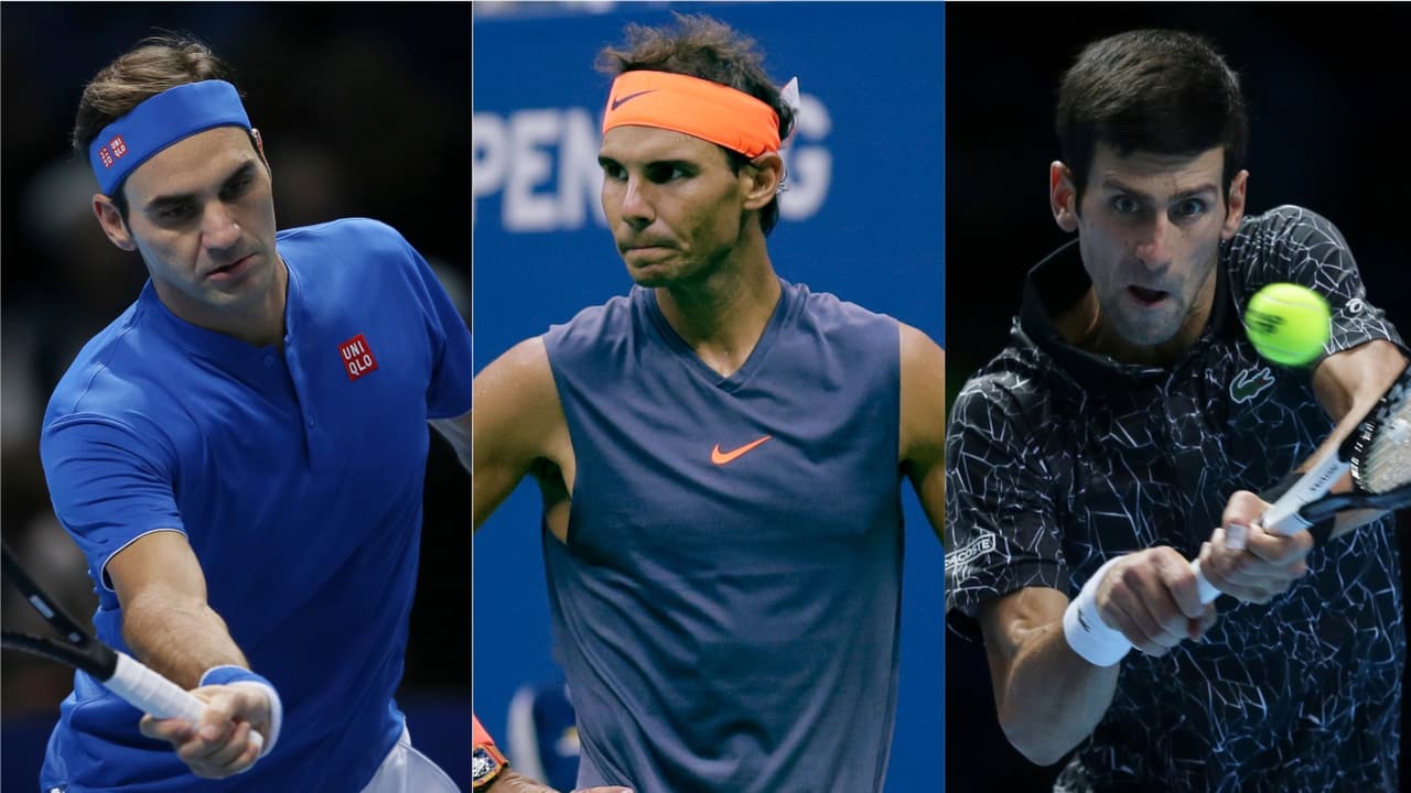 Federer, Nadal y Djokovic; una dinastía sin fin en la edad dorada del tenis