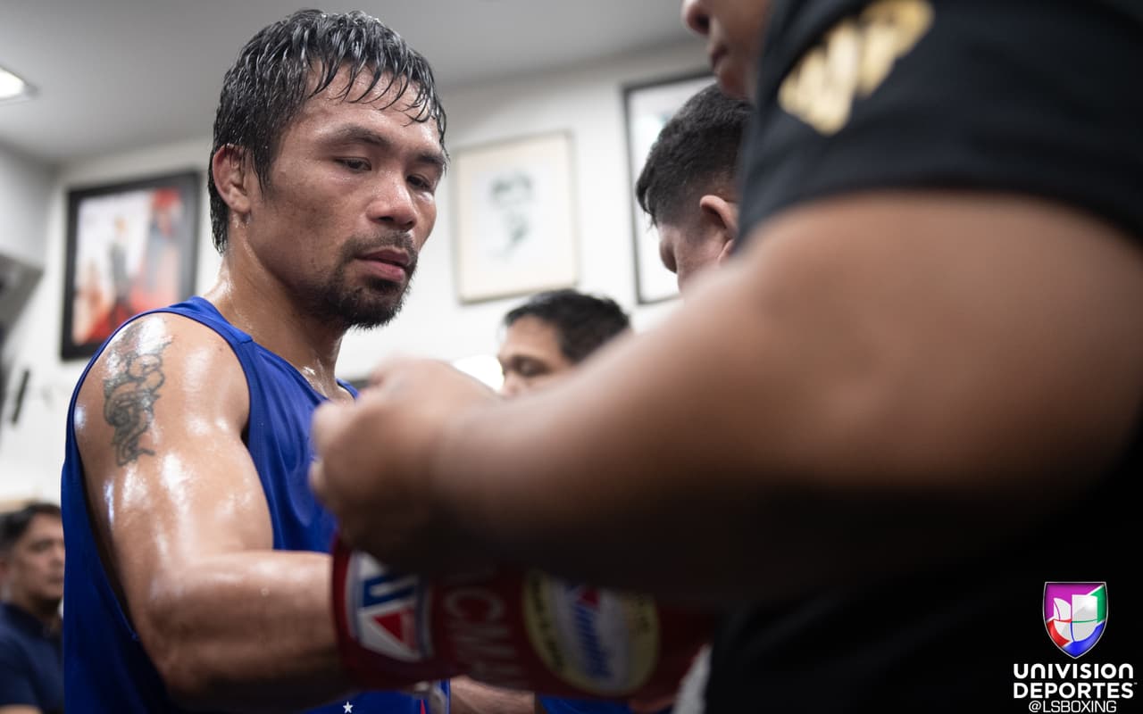 Manny Pacquiao y Adrien Broner se enfrentarán el sábado 19 de enero en el MGM Grand de Las Vegas por la faja AMB wélter del filipino.