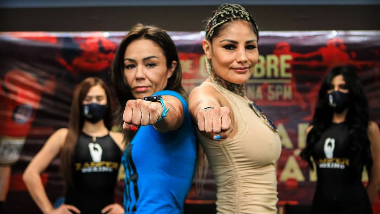 ‘Barby’ Juárez y Jackie Nava se pesaron previo a su pelea