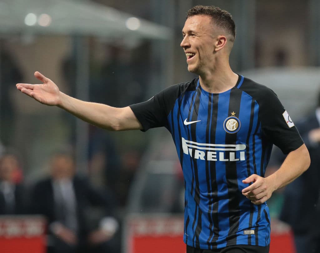 11) 
<b>Ivan Perisic</b>. El mediocampista croata del Internazionale de Milán también se cotiza en 45 millones de euros.