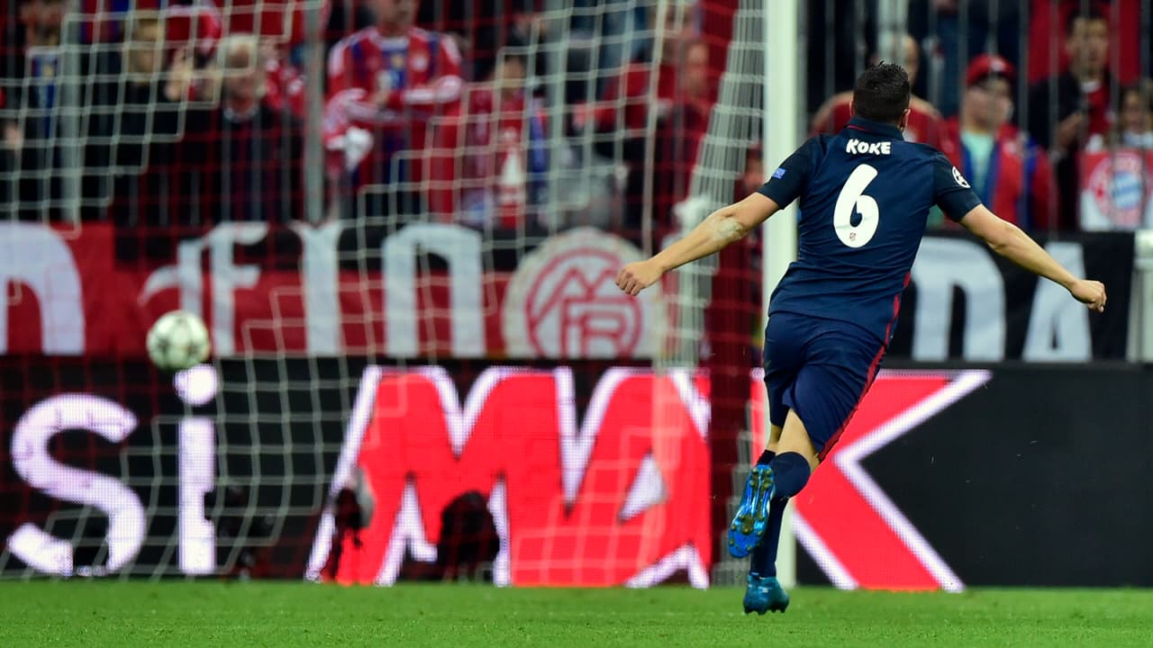 El Atlético empataba y obligaba a Bayern a meter dos goles para superarlo en el global de la eliminatoria.