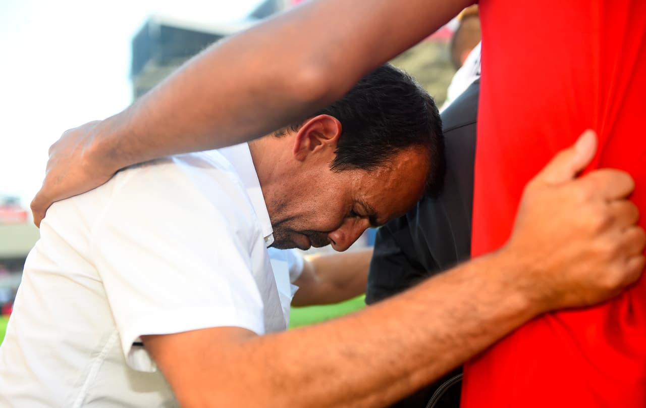 Oscar Pareja, DT de FC Dallas, momentos previos al partido ante Chicago Fire