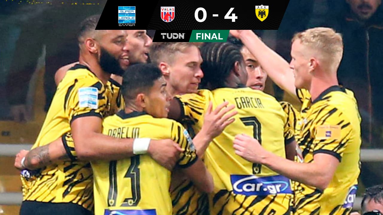 Orbelín Pineda hace golazo con el AEK Atenas en Grecia